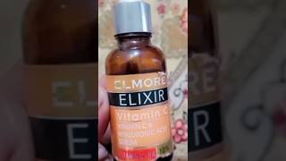 Vitamin C serum reviews elixirelmorevitamincserumyoutubeshortsshortsbeauty [upl. by Eimar]