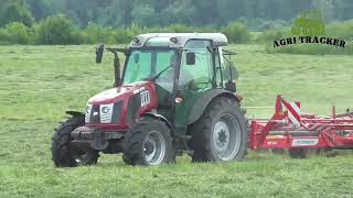 Pro Level Silage  Tedding  Raking  Harvest [upl. by Jard768]