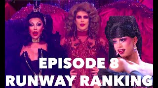 DRAG RACE HOLLAND EPISODE 8  RUNWAY RANKING [upl. by Nyledaj715]