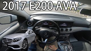 2017 MercedesBenz EClass Sedan E200 Avantgarde  試駕 POV Test Drive [upl. by Ivanna527]