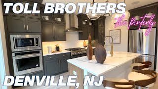 Tour a Toll Brothers Model Home in Denville New Jersey  New Homes in New Jersey  Suburbs of NYC [upl. by Ainola]