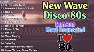 New Nonsstop Most Requested New Wave Disco 80s Nonstop Remix 4 [upl. by Anilat]