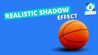 Create A Realistic Shadow Effect in Pixlr E [upl. by Aisilef]