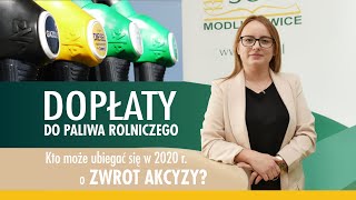 Dopłaty do paliwa rolniczego Kto może ubiegać się o zwrot podatku akcyzowego [upl. by Jerad332]