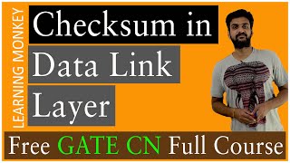 Checksum in Data Link Layer  Lesson 19  Computer Networks  Learning Monkey [upl. by Sanfo58]