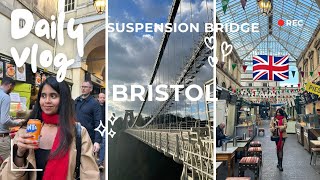 Budget friendly trip to Bristol  UK  International student life  Kolkata amp UK Daily Vlog [upl. by Anaz]