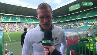 Celtic FC  Johan Mjällby AMatchForCancer [upl. by Ibloc]