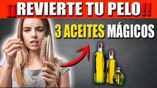 ¡3 ACEITES para Frenar la Caída de tu CABELLO Naturalmente [upl. by Wilen50]