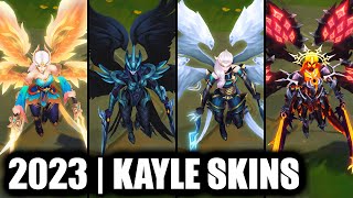 SKIN de KAYLE DE VIRIDIAN  League of Legends [upl. by Kin]