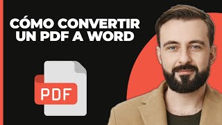 Cómo Convertir Un PDF A Word [upl. by Jelena]