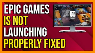 How To Fix Epic Games Launcher Not Opening  2024 Full Guide [upl. by Anisamoht]