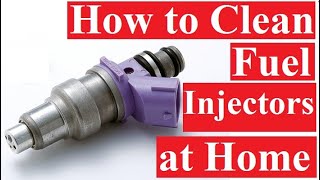 How to do DIY fuel injector cleaning at home [upl. by Feola926]