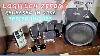 Logitech Z5500 2023 Bass Boosted Test [upl. by Lynelle816]