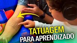 Tatuagem para aprendizado [upl. by Hajile]