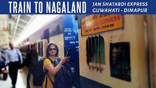 Train To Nagaland  Guwahati  Dimapur Janshatabdi Express  Nagaland Vlog 02 [upl. by Biagio724]