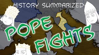 History Summarized Pope Fights [upl. by Selim]