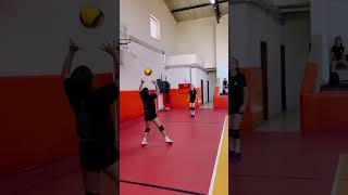 Libero best drill😎 abvolleyball [upl. by Thibaut294]