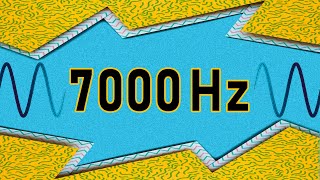 7000 Hz TEST TONE SOUND [upl. by Bartel]