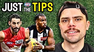 AFL Round 22 Predictions JUST THE TIPS [upl. by Magee]