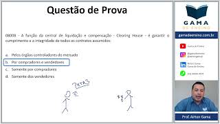 QUESTÃO 08008  CLEARING HOUSE CPA10 CPA20 CEA AI ANCORD [upl. by Rebmit]