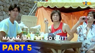 Maam May We Go Out PART 5  Digitally Enhanced Full Movie  Tito Sotto Vic Sotto Joey de Leon [upl. by Balcer]