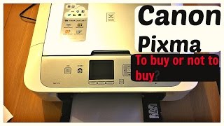 Canon Pixma MG5753 Allinone Inkjet WiFi Printer [upl. by Ahsienauq]