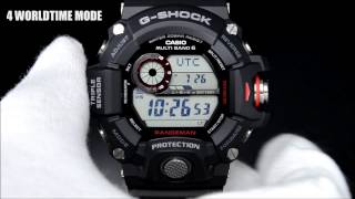 GSHOCK MASTER OF G RANGEMAN GW9400 Demonstration Gショック レンジマン デモンストレーション [upl. by Akinimod595]