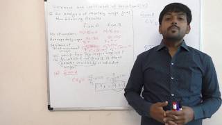 Variance and Coefficient of Variation CV in Hindi 01  BeingGouravCom [upl. by Edee460]