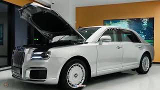 2023 AURUS Senat Limousine Russian Ultra Luxury Interior And Exterior Very Luxury [upl. by Felton]