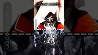 Ezio vs Altairassassinscreed edit william761 shorts fyp fypシ゚viral vsedit comparison [upl. by Eicyal]