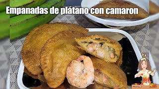 EMPANADAS DE VERDE CON CAMARÓN🥟🦐🇪🇨 [upl. by Bashuk]