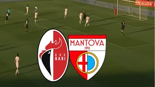 SSC Bari 20 Mantova FC Highlights  LEGA B 20242025 [upl. by Birkett714]