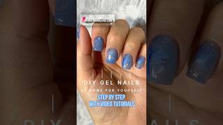 DIY gel nails at home for yourself diynails russianmanicure nailart naildesign nailinspo [upl. by Eslek]