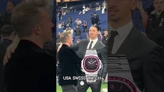 Zlatan Ibrahimovic latest spotted timepiece is the extremly rare Patek Philippe zlatanibrahimovic [upl. by Leah]