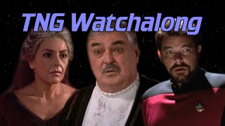 Star Trek WatchAlong No Bloody A B C or D TNG 6x0305 [upl. by Carnay]