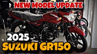 Suzuki Gr 150 Review  Gr150 2025 Model Updates [upl. by Norene701]