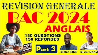 Anglais BAC 2024  Révision Générale  Partie 03 questions prepositions word formation passive [upl. by Minica]