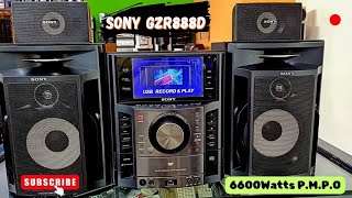 SONY GZR888D Hifi System 600 Watts Total RMS Output [upl. by Aihtyc]