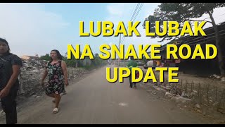 LUBAK LUBAK NA SNAKE ROAD GINAGAWA NA SA CABUYAO LAGUNA [upl. by Nylissej]