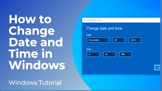 How to change date of time your pc Computer me Date and time set karewindows 7 me time set Karey [upl. by Gianni699]