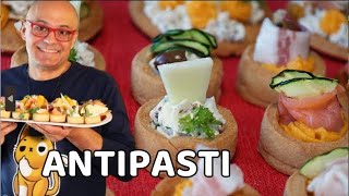 ANTIPASTI di NATALE Mille gusti stuzzichini di Natale [upl. by Teerprug]