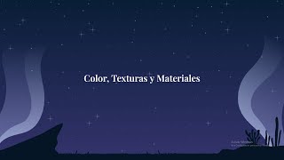 Clase 4 Color Texturas y Materiales [upl. by Attirb]