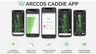 Arccos CADDIE App FEATURES [upl. by Annairba]