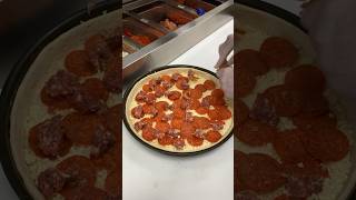 REAL CHICAGO DEEP DISH PIZZA pizza foodchallenge [upl. by Darya952]