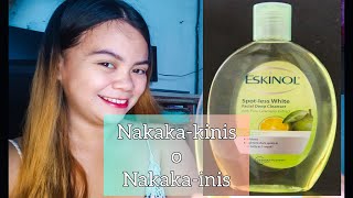 Eskinol SpotLess White Facial Deep Cleanser Honest Review [upl. by Bobbee]