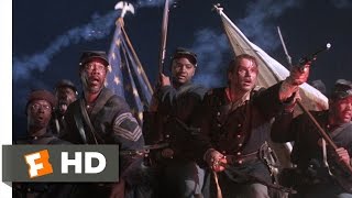 Glory Battle of Antietam Opening Scene Matthew Broderick Clip [upl. by Annehs]