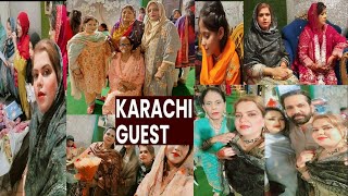 umrah Milad mai aye karachi se guest  Karachi guest vlog  Nazia zia official [upl. by Yanttirb82]