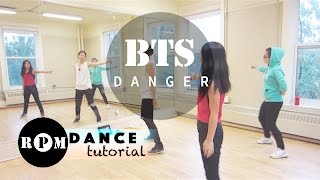 BTS quotDangerquot Dance Tutorial Chorus [upl. by Anele]