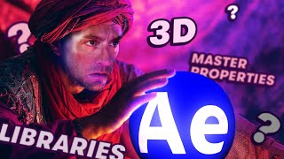 3 Features that Point to the Future of After Effects  3D System Master Properties Libraries [upl. by Bennion820]