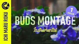 【作業用BGM  instrumental】BUDS MONTAGE  舐達麻【日本の田舎風景  Cinematic】 [upl. by Attolrac]